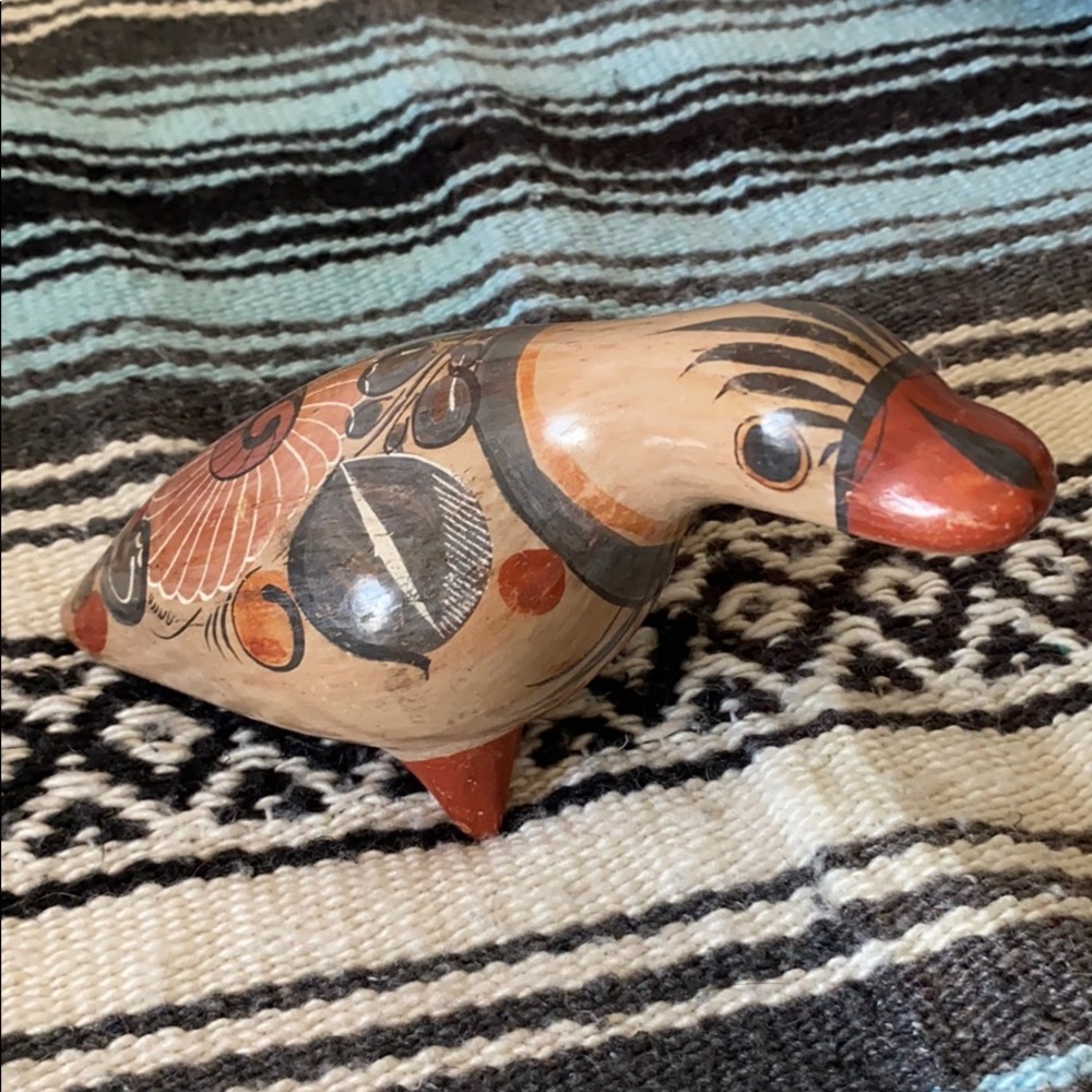 Tonala Pottery Mexican Folk Art Duck